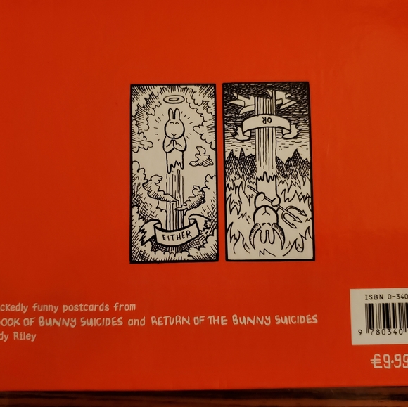 Postcards...Bunnies in a Box 40 NEW, witty, charming, artistic cards🤣🐇🐰 - Picture 2 of 3